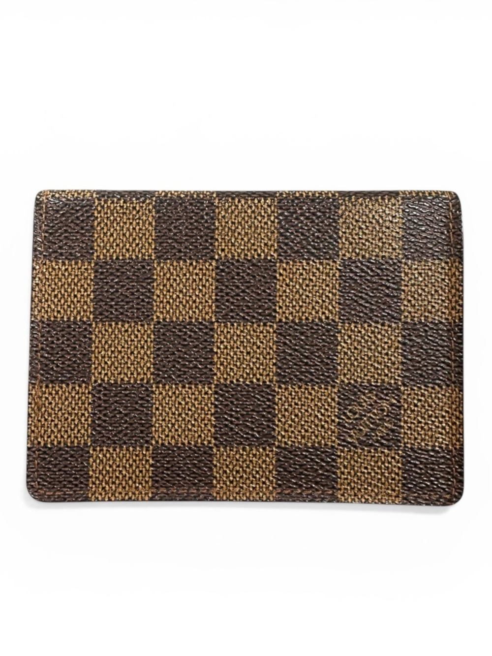 Louis Vuitton Brown Checkered Compact Wallet - Picture 1 of 11